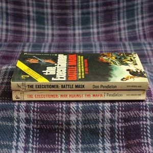 Vintage The Executioner by Don Pendleton Mack Bolan Adventure Novels